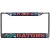 Florida Gators Mega Inlay Metal License Plate Frame