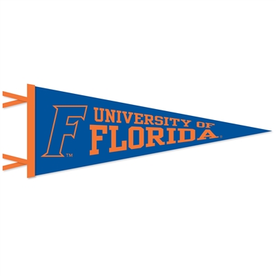 Florida Gators Wool Felt Pennant - 9" x 24"