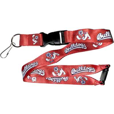 Fresno State Bulldogs Logo Lanyard