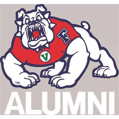 Fresno State Bulldogs Transfer Decal - Alumni