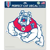 Fresno State Bulldogs Full Color Die Cut Decal - 8" X 8"