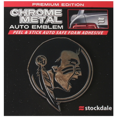 Florida State Seminoles Chrome Auto Emblem