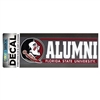 Florida State Seminoles Die Cut Decal Strip - Alumni