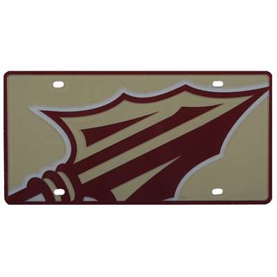 Florida State Seminoles Full Color Mega Inlay License Plate