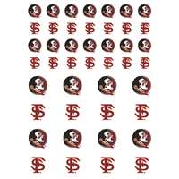 Florida State Seminoles Small Sticker Sheet - 2 Sheets