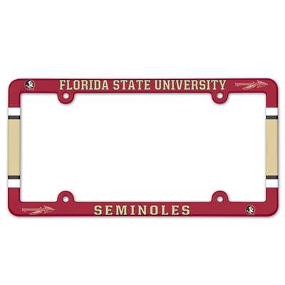 Florida State Seminoles Plastic License Plate Frame