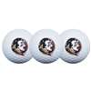 Florida State Seminoles Team Effort Golf Balls 3 Pack