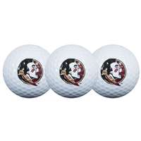 Florida State Seminoles Team Effort Golf Balls 3 Pack