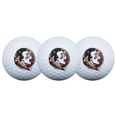 Florida State Seminoles Team Effort Golf Balls 3 Pack