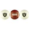 Oakland Raiders - 3 Golf Balls