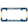 Georgia Tech Yellow Jackets Plastic License Plate Frame