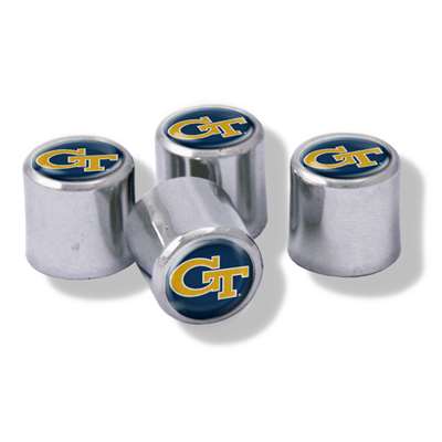 Georgia Tech Yellow Jackets Domed Valve Stem Caps