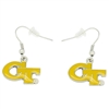 Georgia Tech Yellow Jackets Dangler Earrings