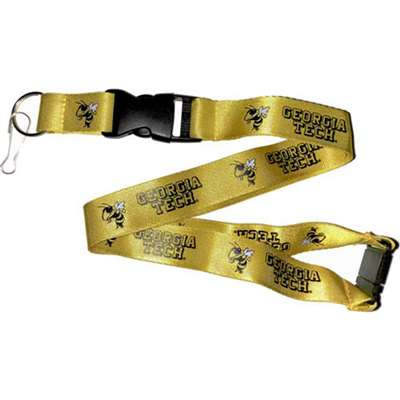 Georgia Tech Yellow Jackets Logo Lanyard