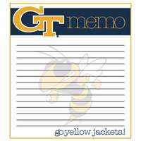 This 2 pack of memo pads features a team logo with a team color header that says Memo on each page. The body of the pad has lines and has a team logo in the background. Each pad contains 50 pages. (2 pack of 50each). Measures 4.5 inches wide by 5 inches t