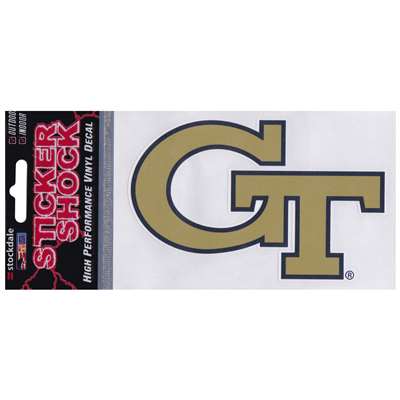 Georgia Tech Yellow Jackets Transfer Decal - 5" x 3.5"