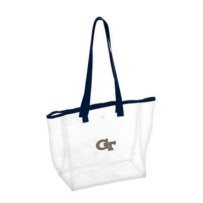 Georgia Tech Yellow Jackets Clear Stadium Tote Bag