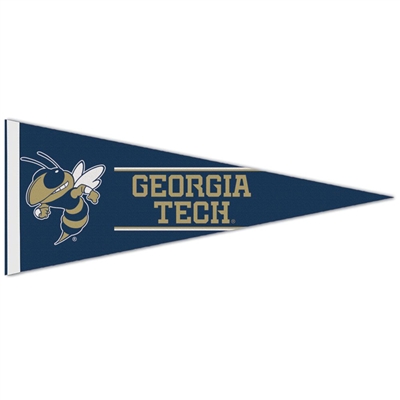 Georgia Tech Yellow Jackets Premium Pennant - 12" 