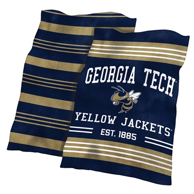 Georgia Tech Yellow Jackets Colorblock Plush Blank