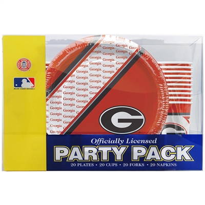 Georgia Bulldogs Party Pack