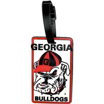 Georgia Bulldogs Soft Luggage/Bag Tag