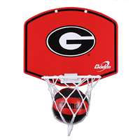 Georgia Bulldogs Mini Basketball And Hoop Set