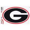 Georgia Bulldogs Oval Logo Decal - 3.5" x 5.5"