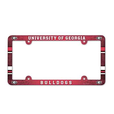 Georgia Bulldogs Plastic License Plate Frame