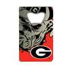 Georgia Bulldogs Steel Credit Card Bottle Opener