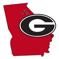 Georgia Bulldogs Home State Decal