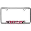 Georgia Bulldogs Stainless Steel License Plate Frame