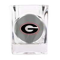 Georgia Bulldogs Shot Glass - Metal Logo