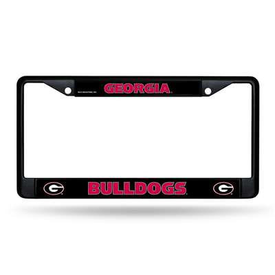 Georgia Bulldogs Black License Plate Frame