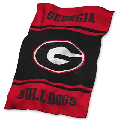 Georgia Bulldogs Ultra Soft Plush Blanket