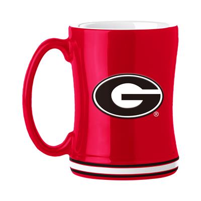 Georgia Bulldogs 14oz Relief Coffee Mug