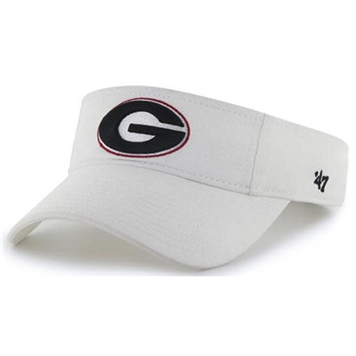 Georgia Bulldogs 47 Brand Clean Up Adjustable Viso