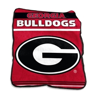 Georgia Bulldogs Gameday Raschel Throw Blanket