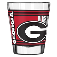 Georgia Bulldogs Hero Shot Glass