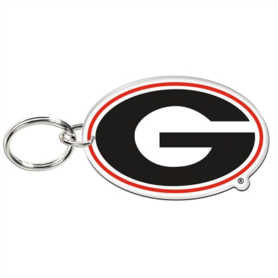 Georgia Bulldogs Premium Acrylic Key Ring