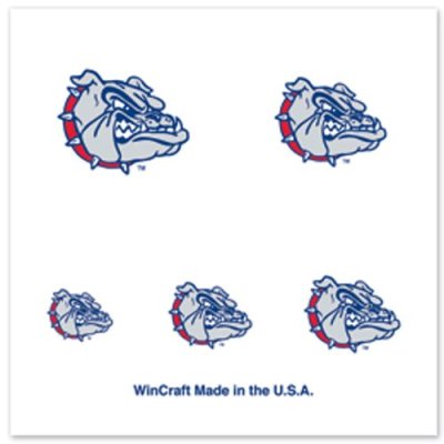 Gonzaga Bulldogs Fingernail Tattoos - 4 Pack