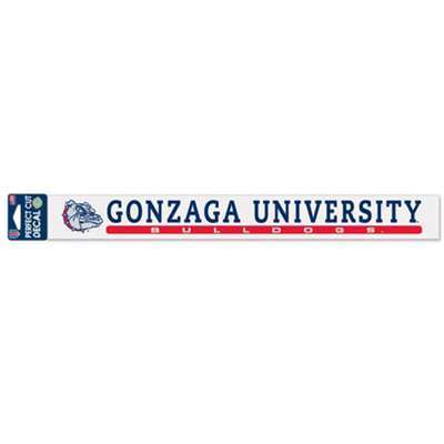 Gonzaga Bulldogs Perfect Cut Decal Strip - 2" x 17"