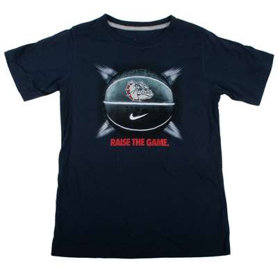 Nike Gonzaga Bulldogs Youth Basketball T-Shirt - Raise the Game