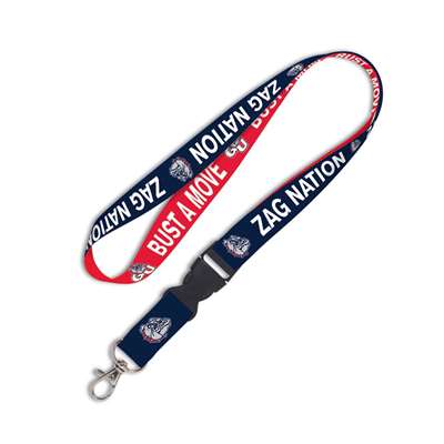 Gonzaga Bulldogs Logo Lanyard By Wincraft - Zag Nation