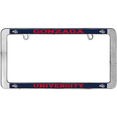 Gonzaga Bulldogs Thin Metal License Plate Frame