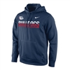 Nike Gonzaga Bulldogs Therma-FIT Performance Hoodie - Navy