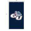 Gonzaga Bulldogs Vinyl Log Window Shading - 29" x 53"