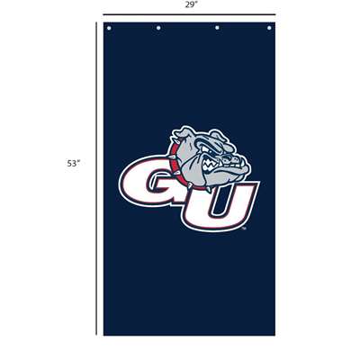 Gonzaga Bulldogs Vinyl Log Window Shading - 29" x 53"