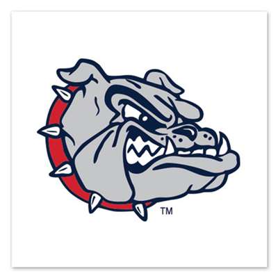 Gonzaga Bulldogs Temporary Tattoo - 4 Pack