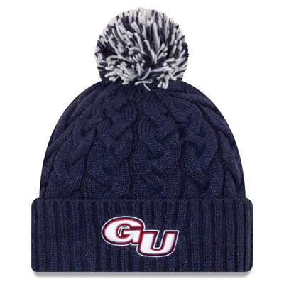 Gonzaga Bulldogs New Era Women's Cozy Cable Knit Beanie