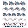 Gonzaga Bulldogs Multi-Purpose Vinyl Sticker Sheet